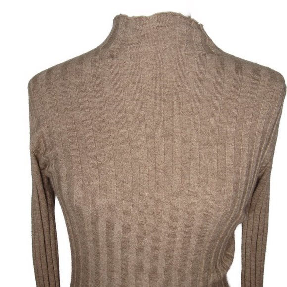 Bohme Tan Ribbed Midi Dress - Picture 2 of 5